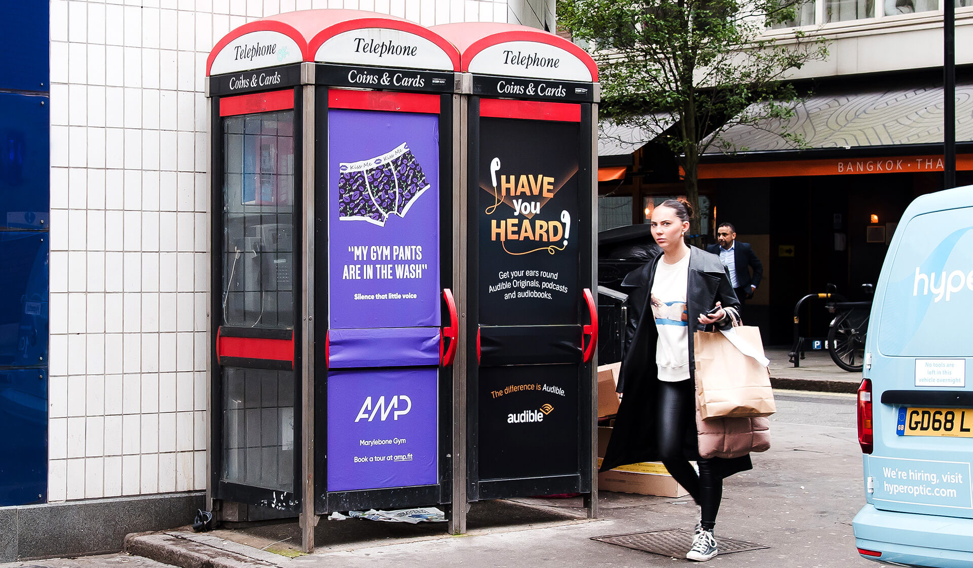 AMP Athletic - Gym pants are in the wash - London advertising campaign - Mellor&Smith