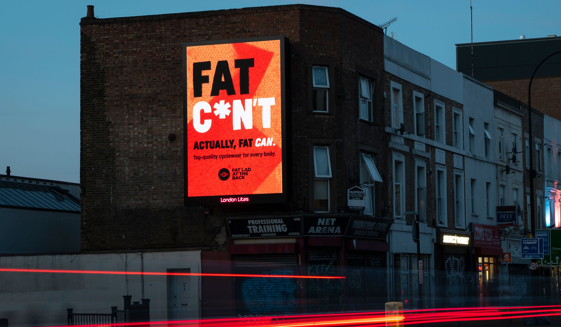 Fat Lad at the Back - Fat C*n't - Mellor&Smith - Ad campaign - Outdoor OOH - Paul Mellor