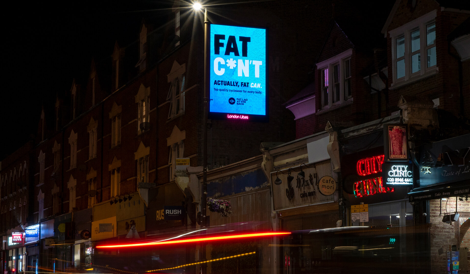 Fat Lad at the Back - Fat C*n't - Mellor&Smith - Ad campaign - Outdoor OOH - Paul Mellor